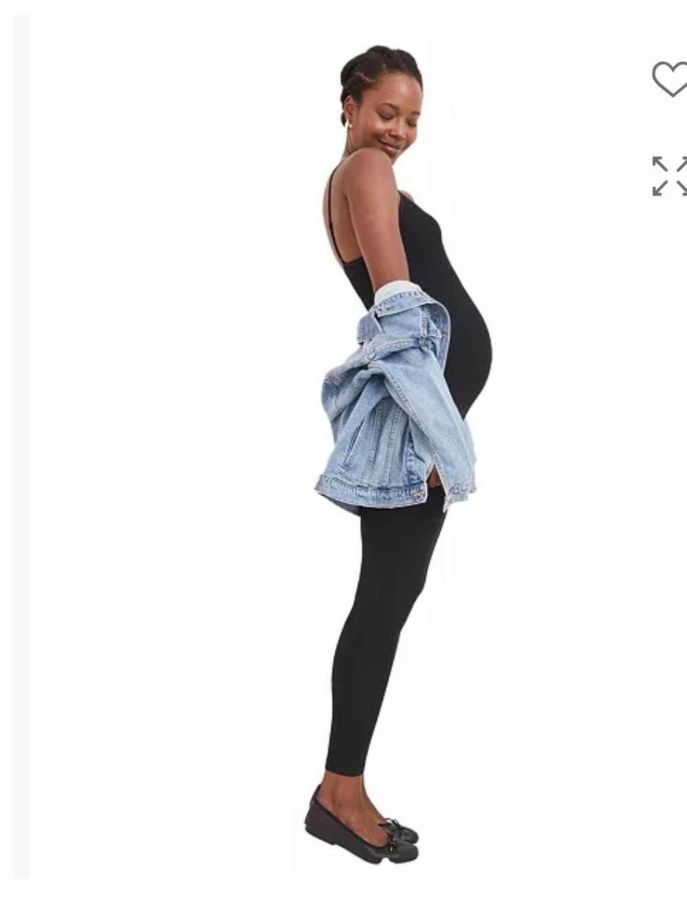 Hatch body rib unitard black